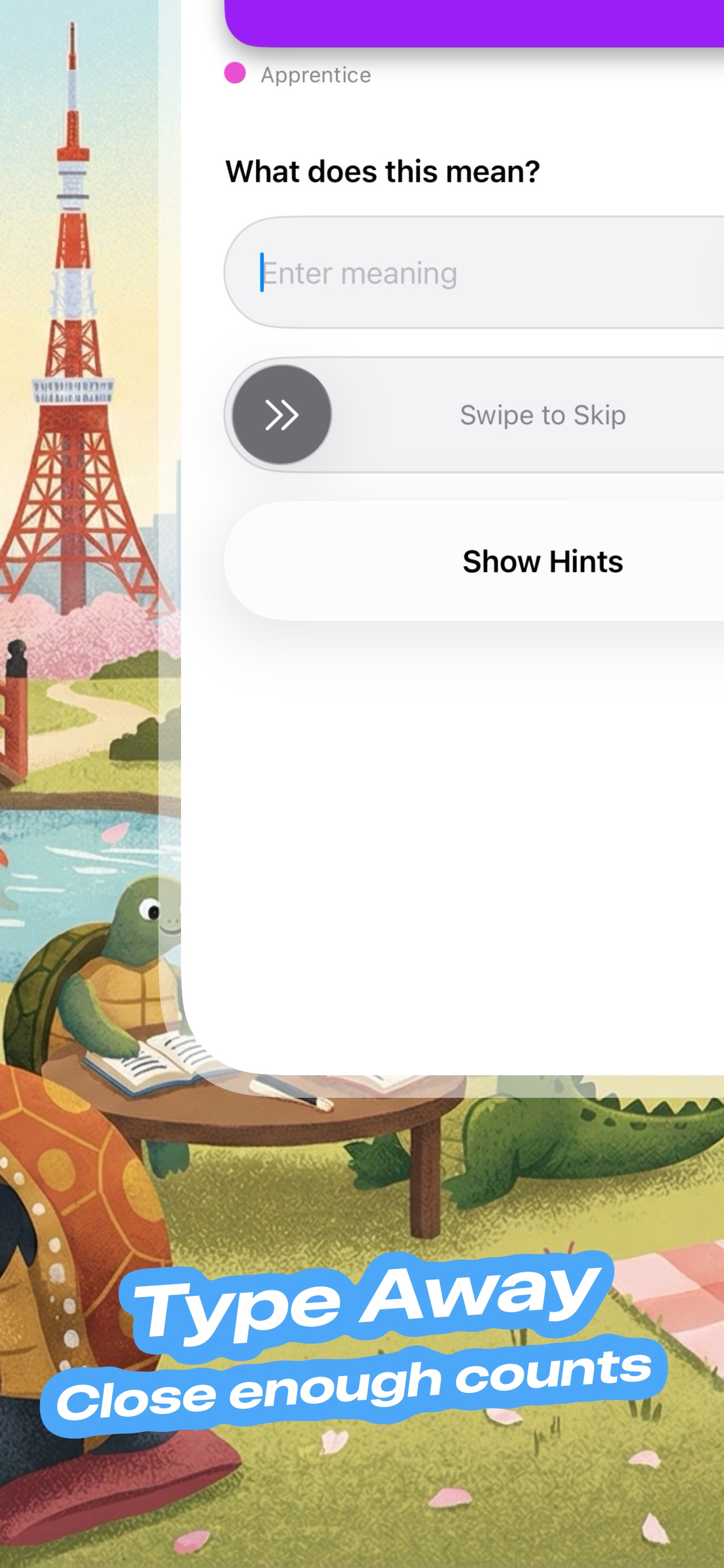 Text input review mode